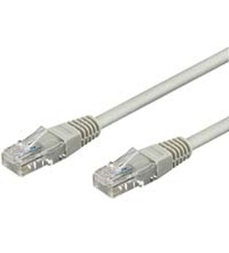 DIGITUS CAVO DI RETE UTP, CAT 6, NON SCHERMATO, 2MT, GRIGIO